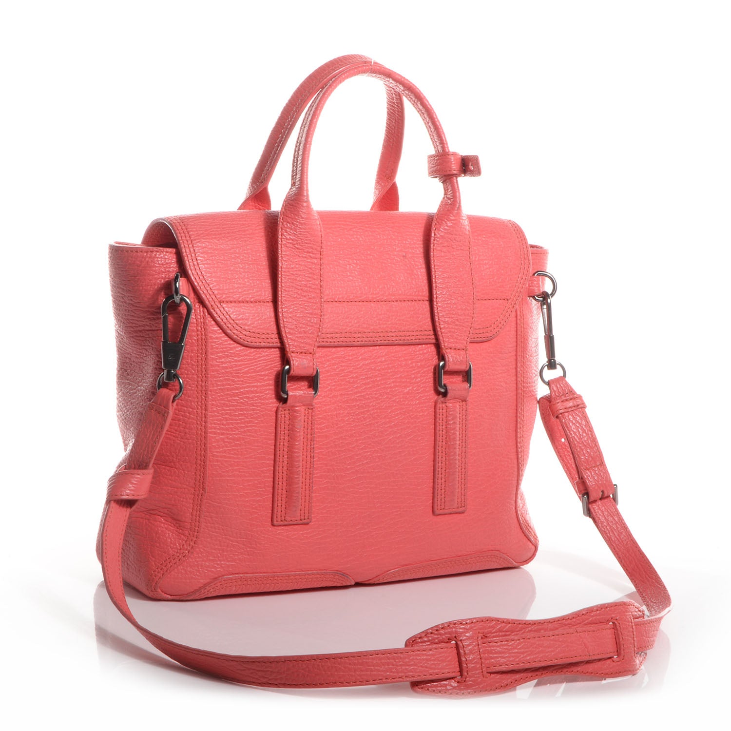 3.1 Phillip Lim 3.1 Medium Pashli Satchel Coral 3 of 12