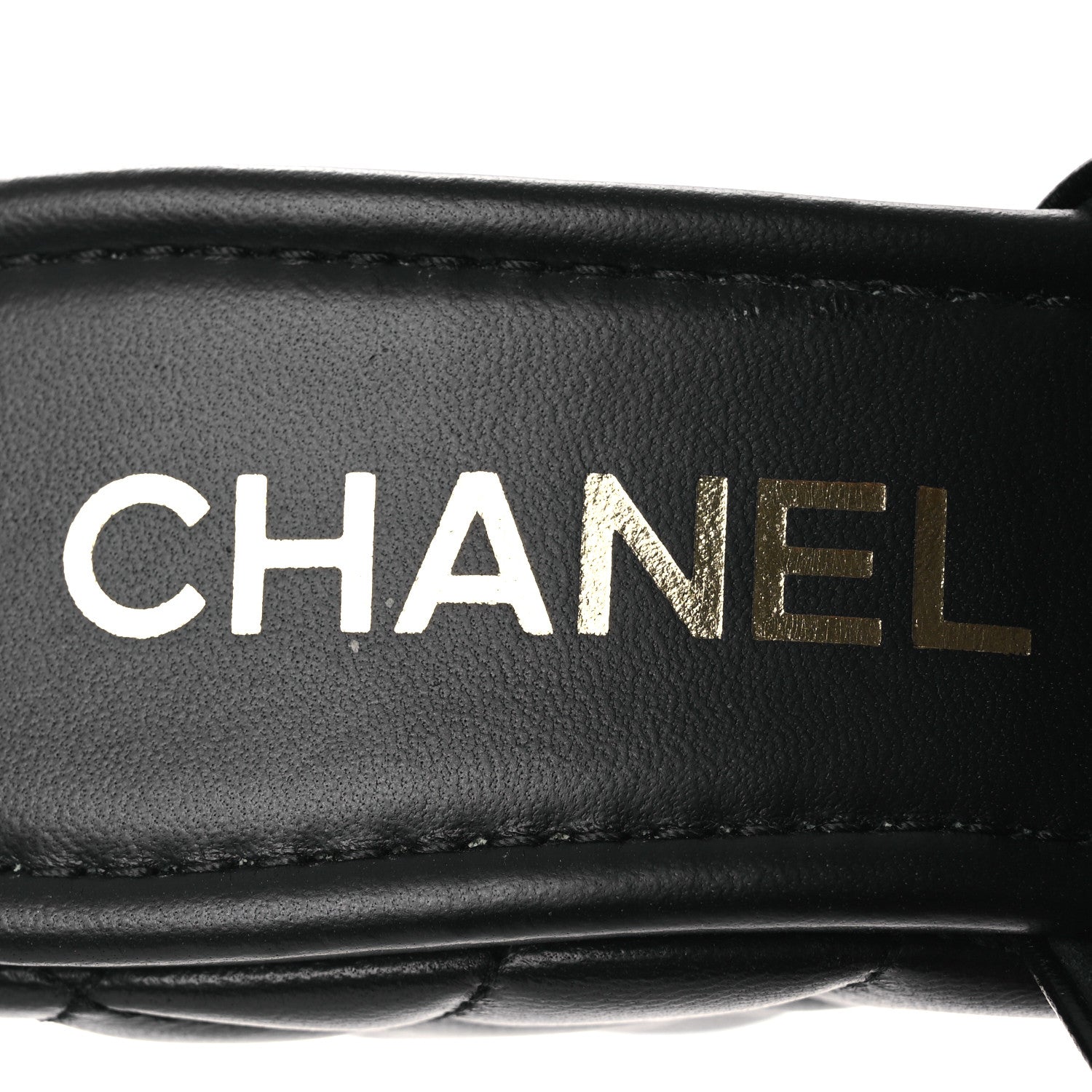 Chanel Lambskin Quilted CC Platform Mules 39 Black 9 of 11
