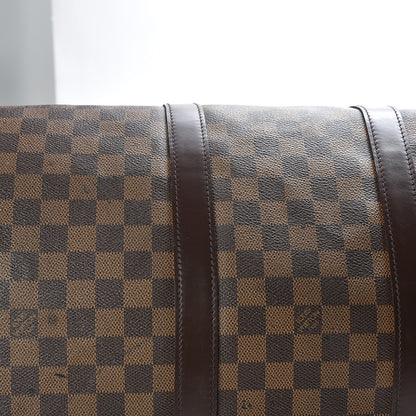 Louis Vuitton Damier Ebene Keepall Bandouliere 55 15 of 16