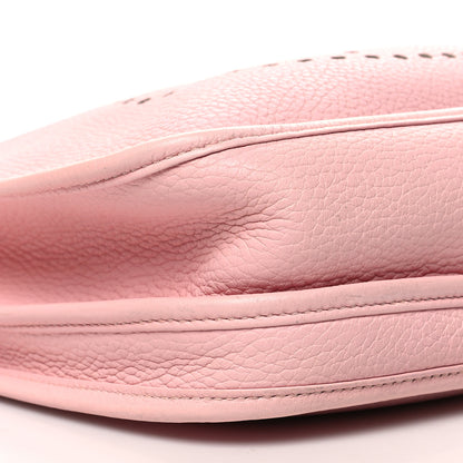 Hermes Taurillon Clemence Evelyne III PM Rose Sakura 9 of 12