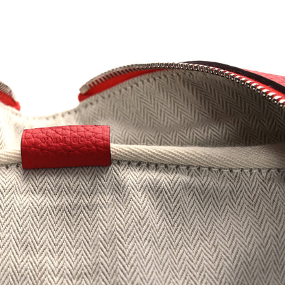 Hermes Taurillon Clemence Victoria II 43 Rouge Casaque 7 of 14