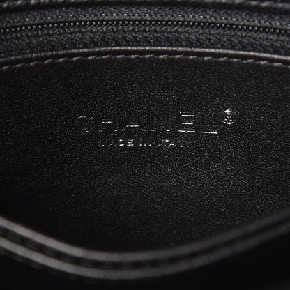 Chanel Caviar Lizard Quilted Mini Coco Handle Flap Black 6 of 7