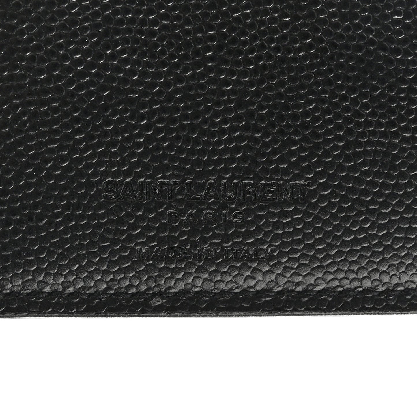 Grain De Poudre Passport Holder Black