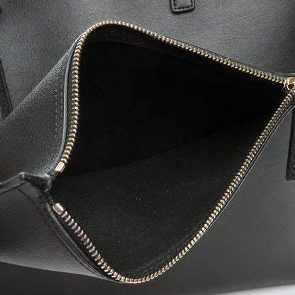 Saint Laurent Calfskin Large Shopping Tote Black 6 of 9