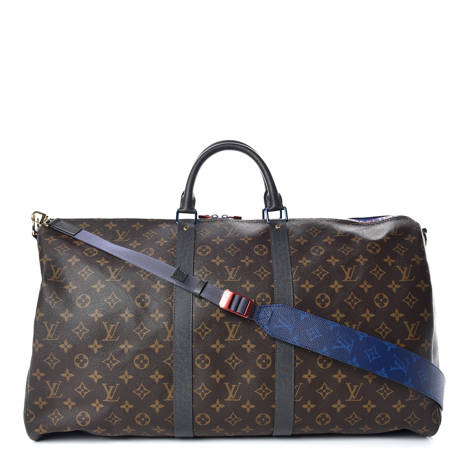 Louis Vuitton Monogram Taiga Outdoor Keepall Bandouliere 55 1 of 9