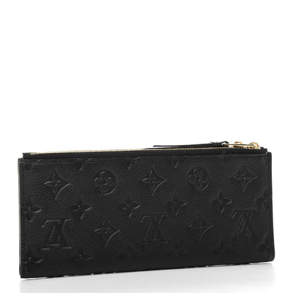 Louis Vuitton Empreinte Adele Wallet Black 3 of 7