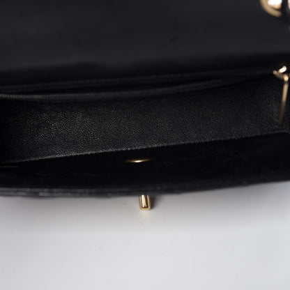 Chanel Lambskin Quilted Mini Rectangular Flap Black 5 of 10