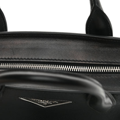 Prada Saffiano Cuir Calfskin Small Kristen Black 11 of 12