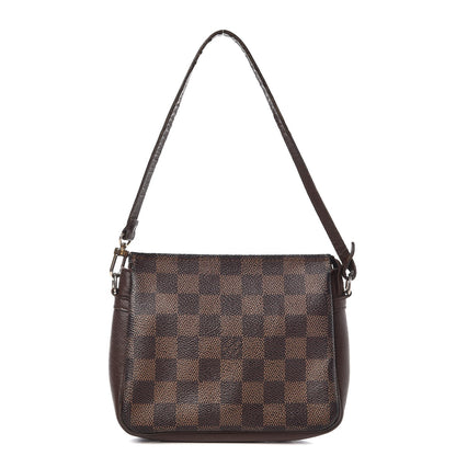 Louis Vuitton Damier Ebene Trousse Make Up Bag Pochette 1 of 12