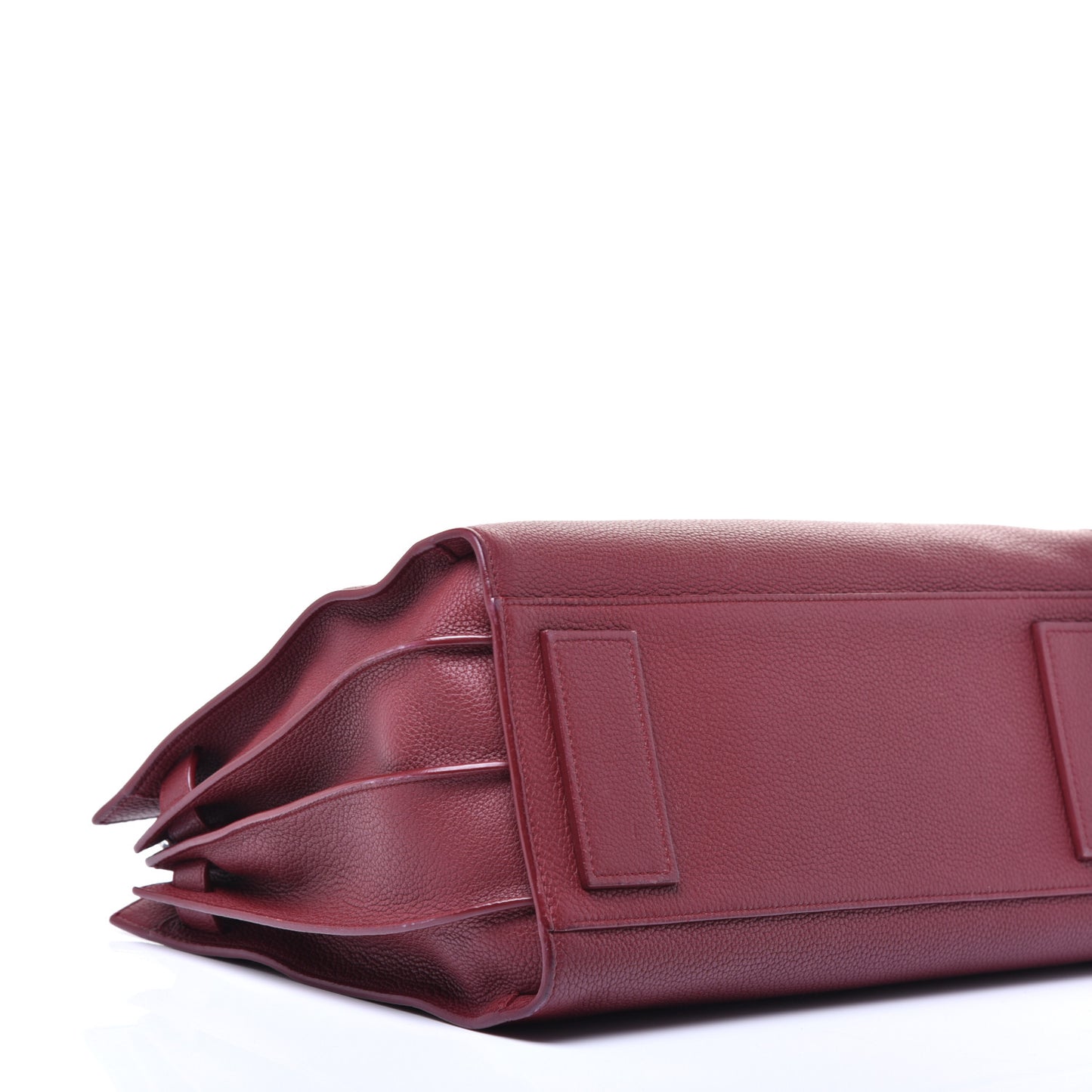 Grained Calfskin Small Supple Sac De Jour Dark Pallisandre