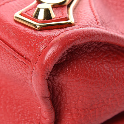 Balenciaga Chevre Gold Metallic Edge Hardware Mini City Rouge Grenade 17 of 20
