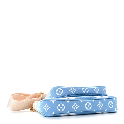 Louis Vuitton Monogram Giant By The Pool Multi Pochette Accessories Blue 4 of 8