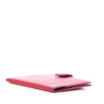 Louis Vuitton Epi Mini Agenda Castillan Red 3 of 8