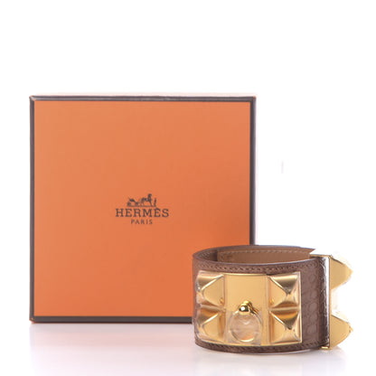 Hermes Matte Alligator Collier De Chien CDC M Maize 7 of 7