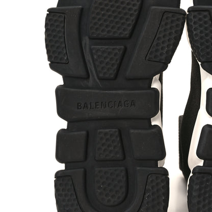 Balenciaga Neoprene Knit Womens Speed Sneakers 36 Black White 7 of 9