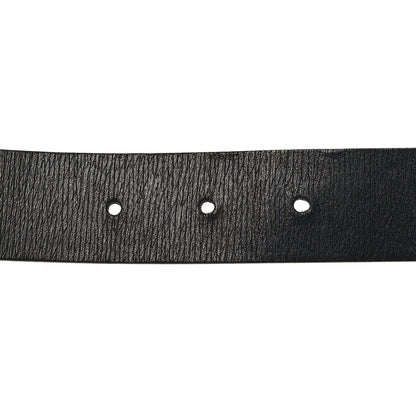 Gucci Calfskin Square G Belt 75 30 Black 3 of 5