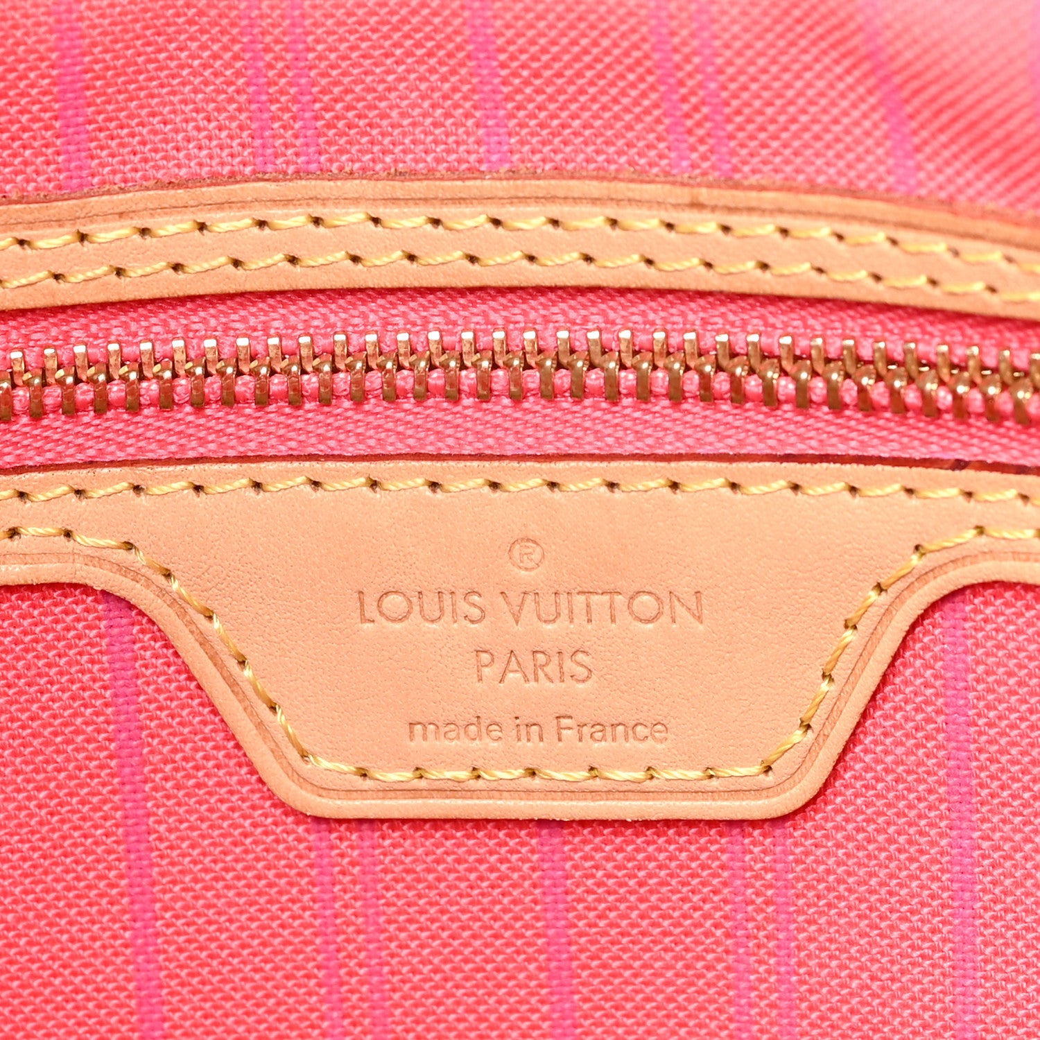 Louis Vuitton Damier Azur Delightful MM Pink 6 of 6