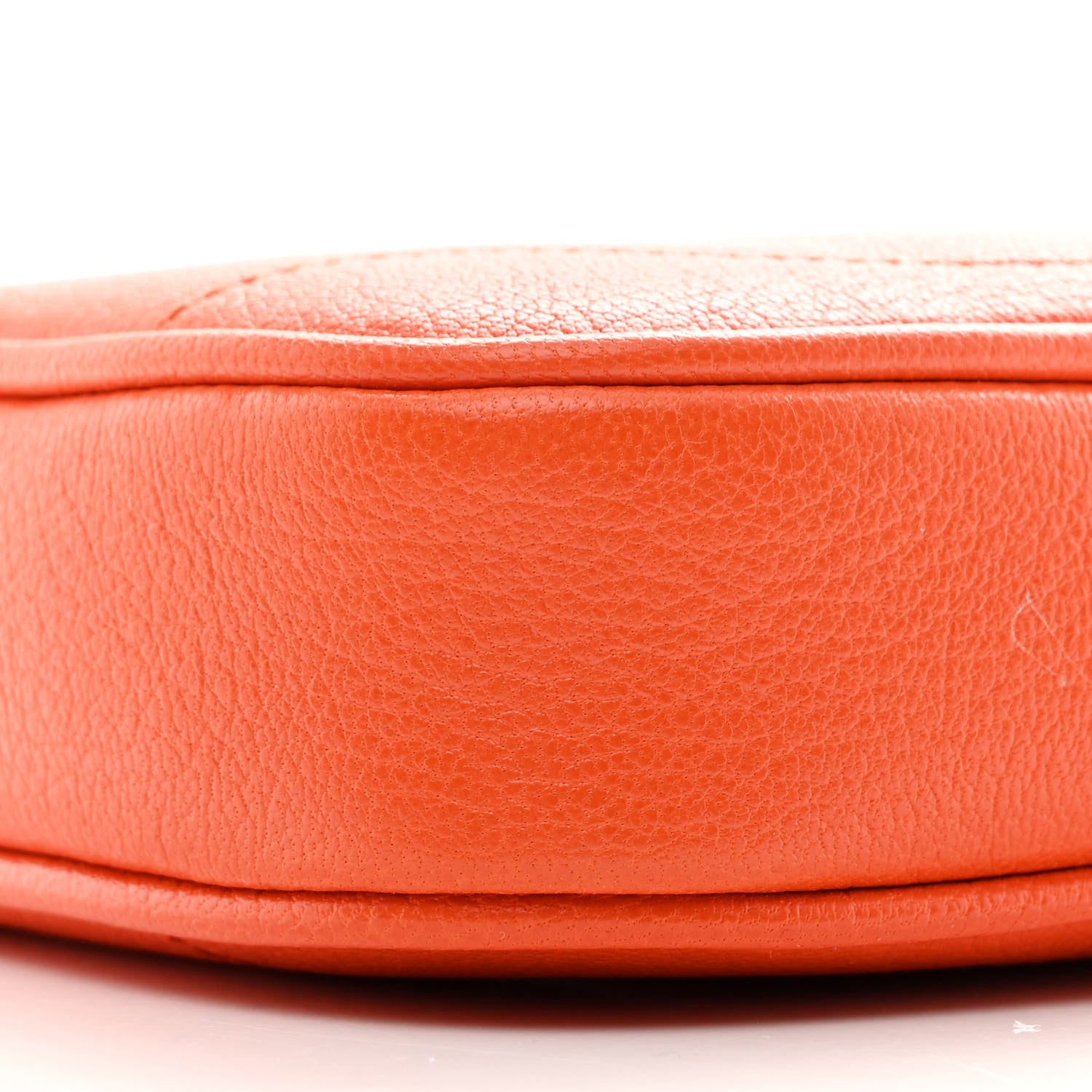 Gucci Goatskin Mini Aphrodite Shoulder Bag Orange 9 of 10