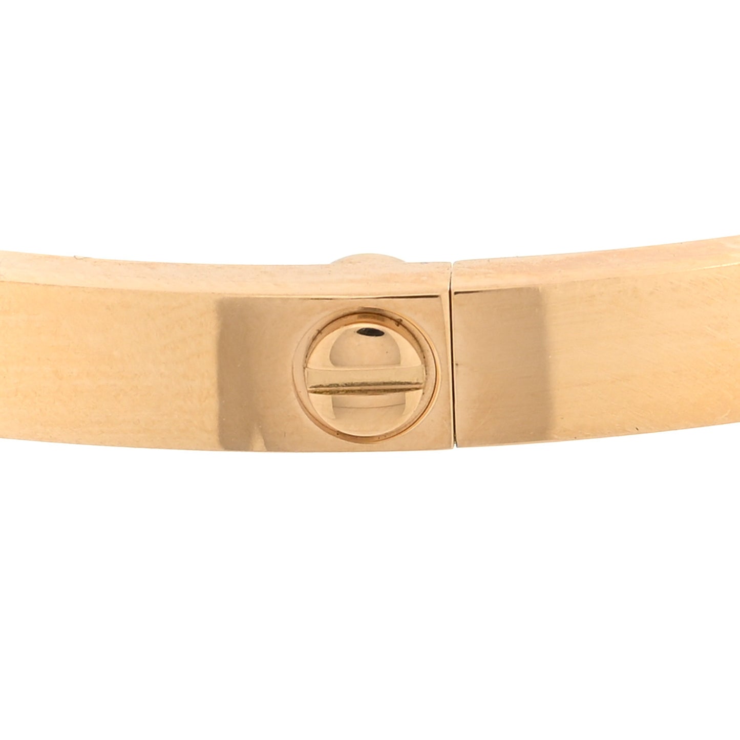 18K Yellow Gold Small LOVE Bracelet 17