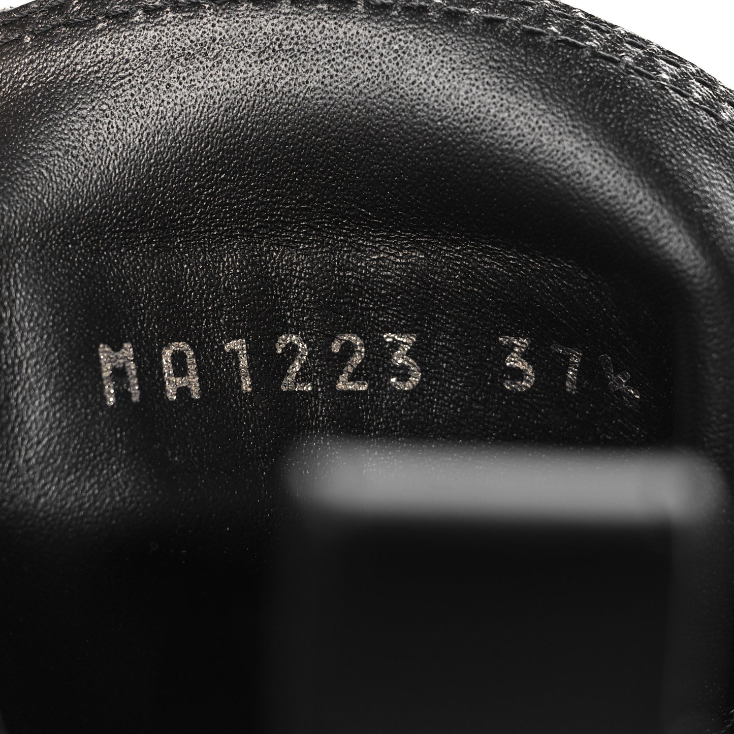 Canvas Monogram Laureate Platform Desert Boots 37.5 Black