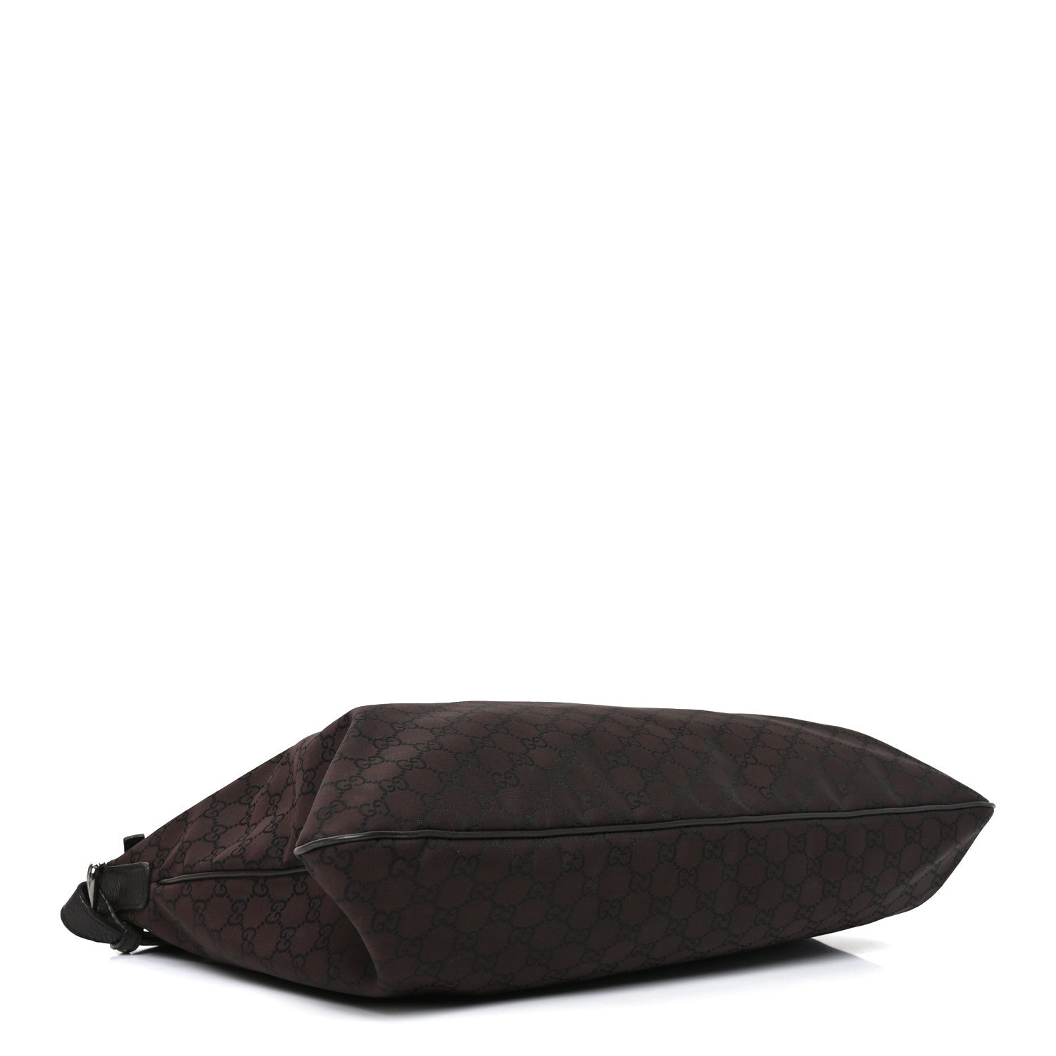 Gucci Nylon Monogram Messenger Bag  Dark Brown 3 of 9