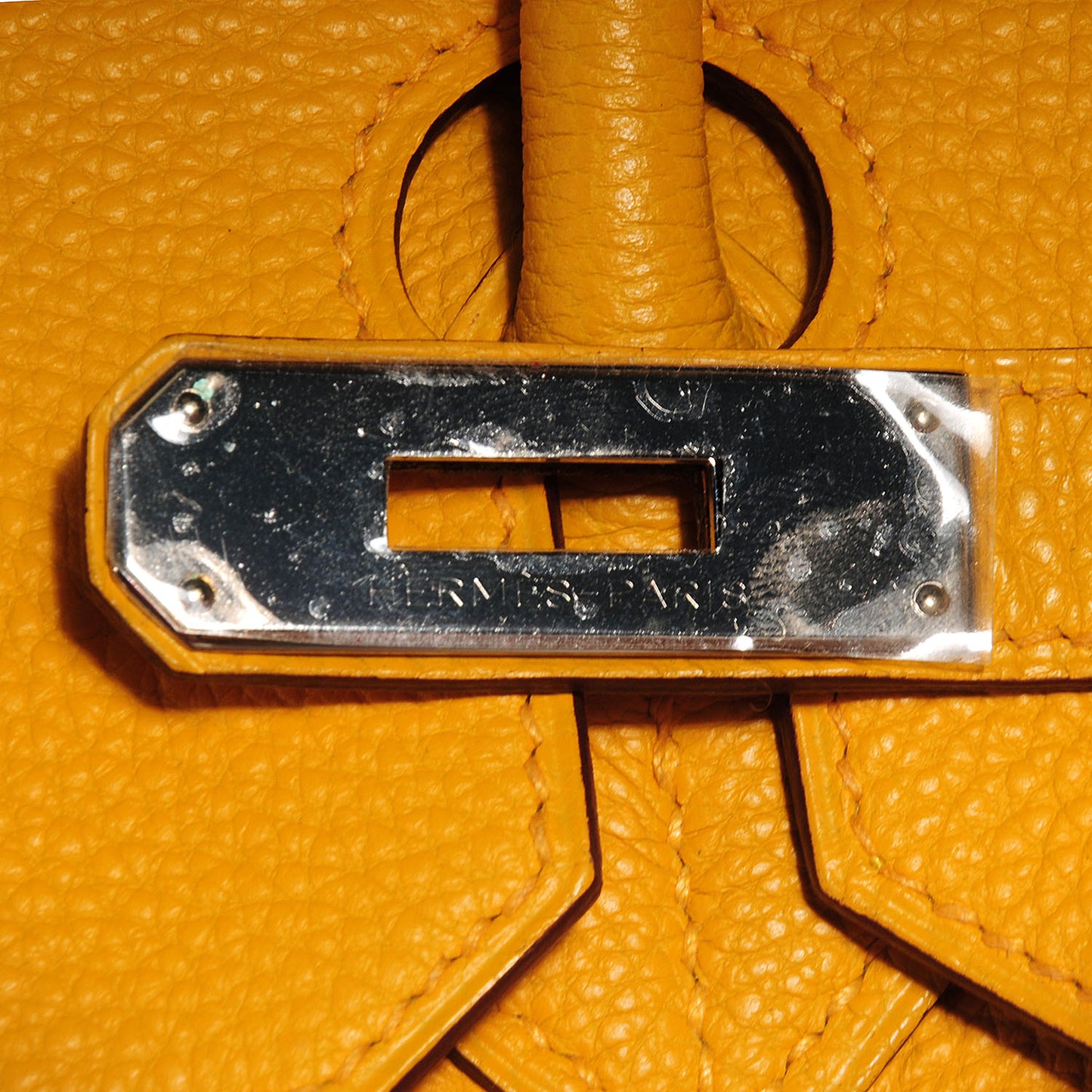 Togo Birkin 35 Jaune
