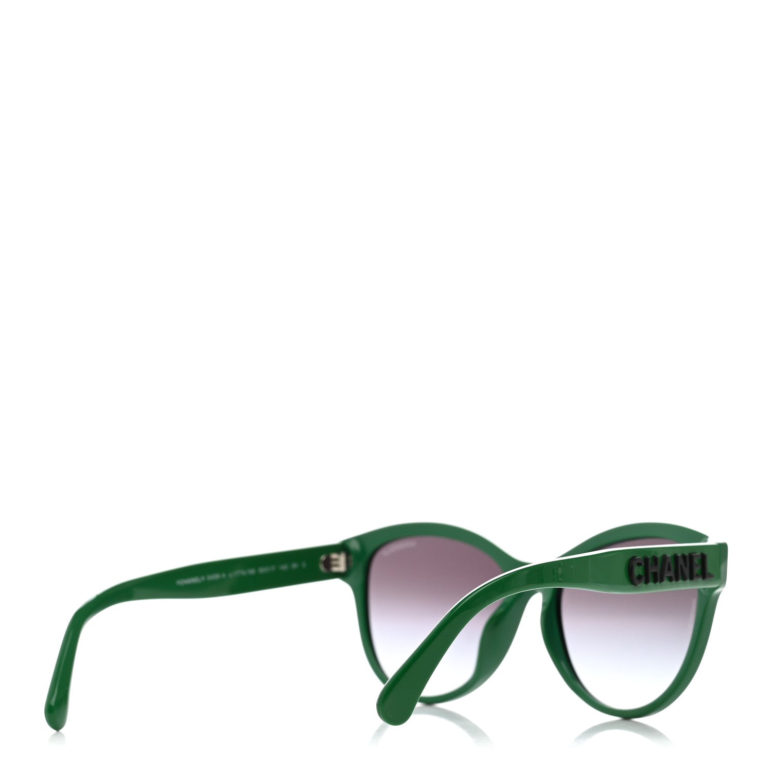 Chanel Acetate Pantos Logo Sunglasses 5458-A Green 4 of 7