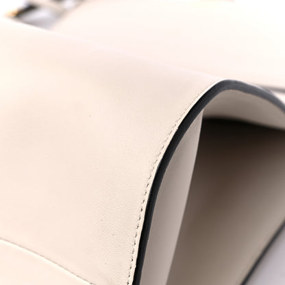 Salvatore Ferragamo Calfskin Gancini Trifolio Tote Bag Beige 9 of 15