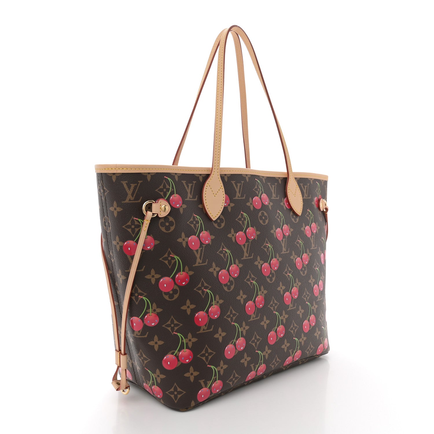 Louis Vuitton LV X TM Monogram Cerises Neverfull MM 4 of 11