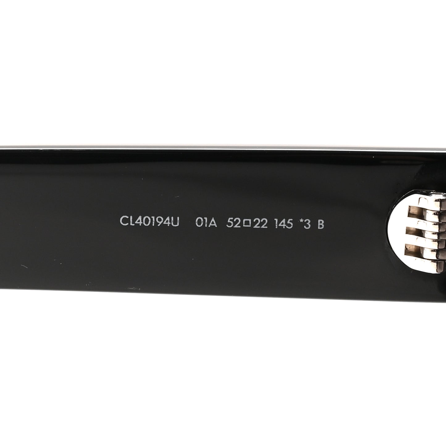 Acetate Triomphe 01 Sunglasses CL 40194U Black
