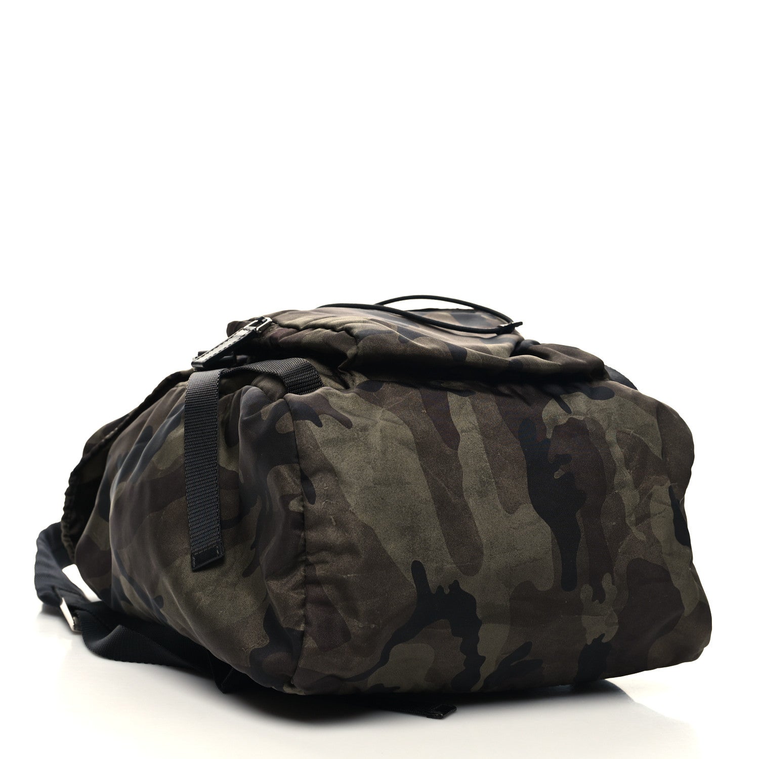Prada Nylon Camouflage Double Buckle Backpack Mimetico 3 of 8