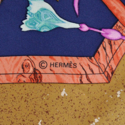 Hermes Silk Pierres D Orient Et D Occident Scarf 90 5 of 7