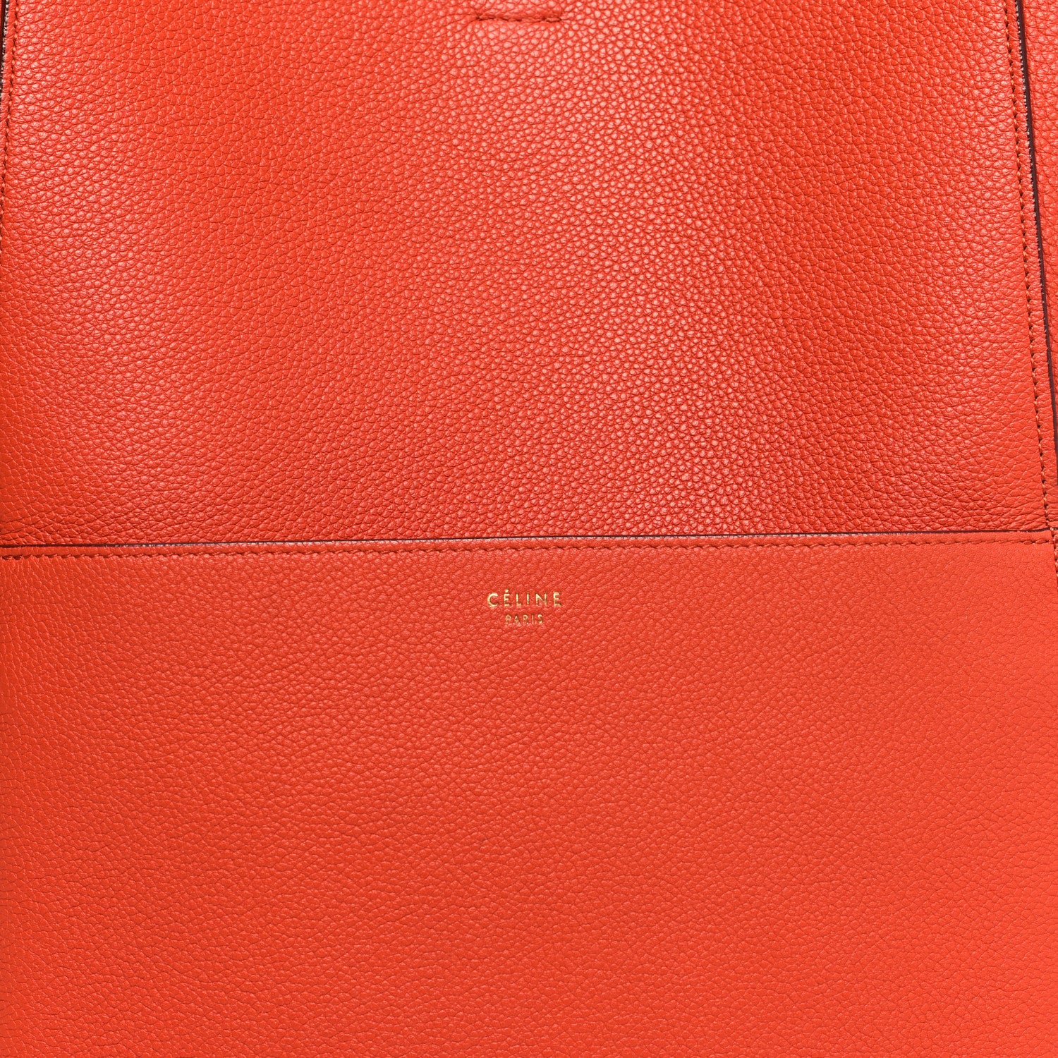 Celine Soft Grained Calfskin Sangle Bucket Bag Cinnamon 8 of 14