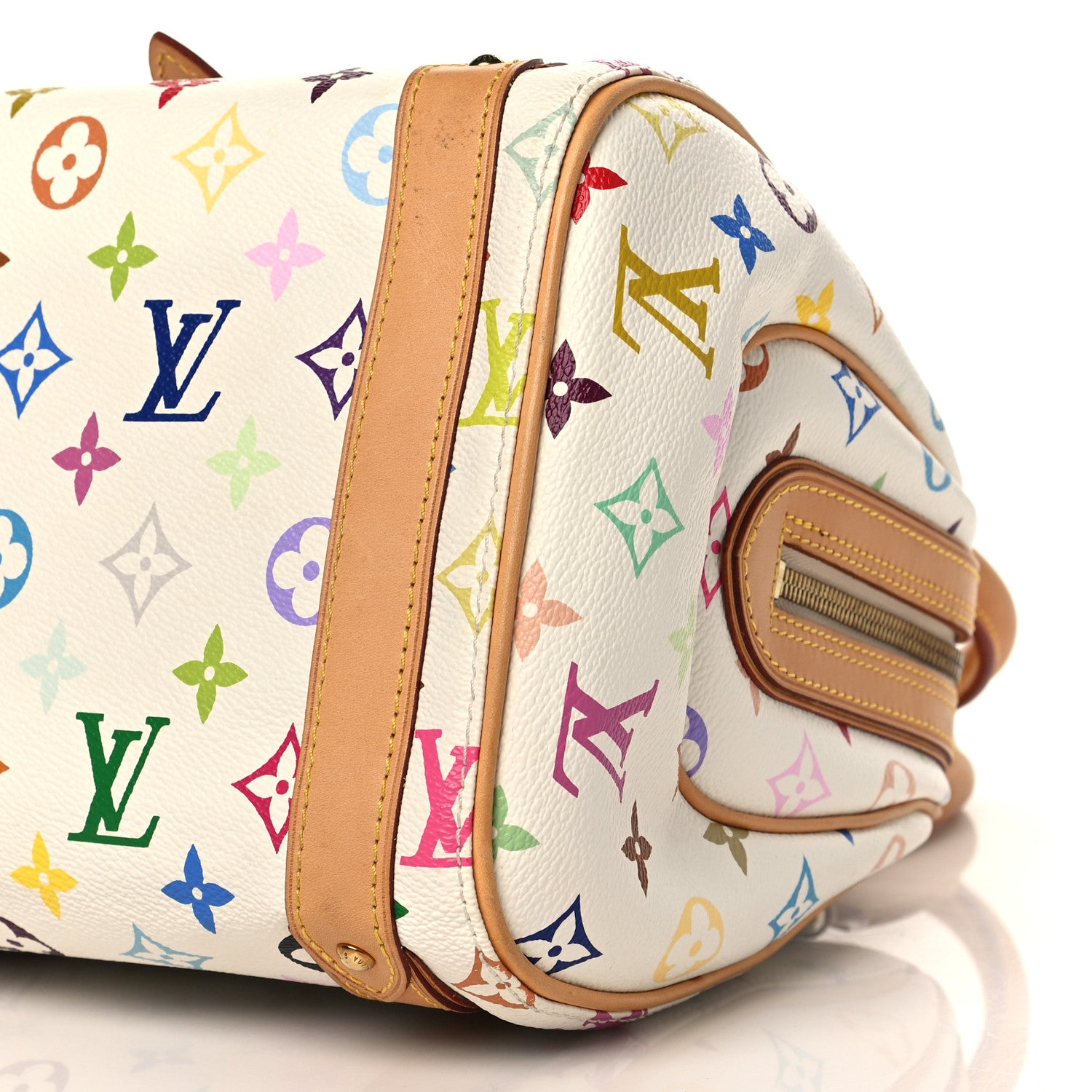 Louis Vuitton Monogram Multicolor Priscilla White 8 of 10