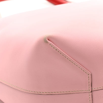 Hermes Taurillon Clemence Double Sens 45 Reversible Tote Rose Sakura Bougainvillea 19 of 20