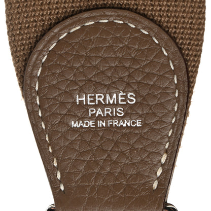 Hermes Taurillon Clemence Evelyne III PM Etoupe 6 of 12