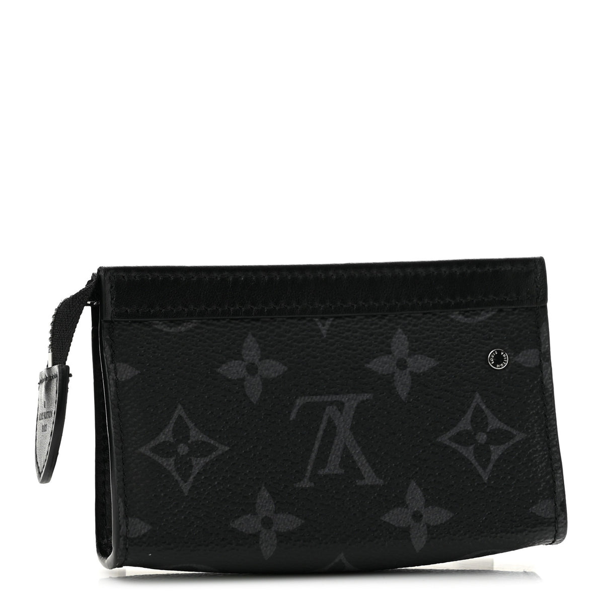 Louis Vuitton Monogram Eclipse Key Pouch Voyage 3 of 9
