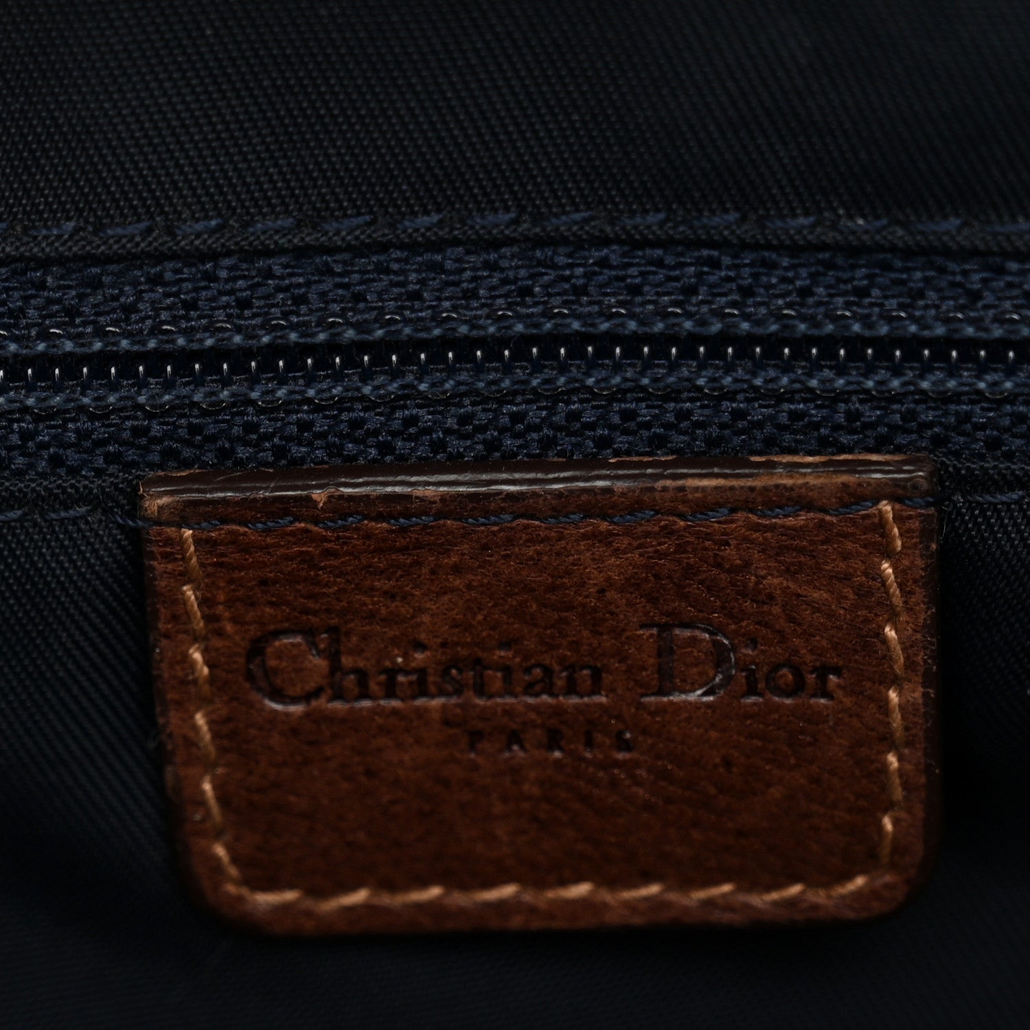 Christian Dior Calfskin Monogram Street Chic Columbus Blue 5 of 10