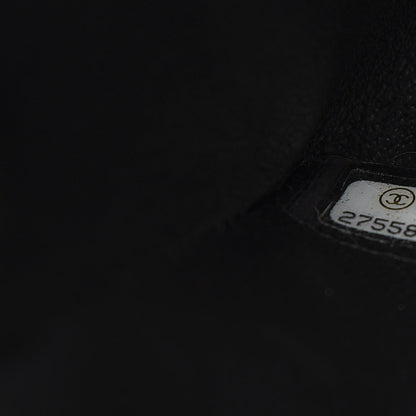 Chanel Sheepskin Chevron Quilted 2.55 Reissue 225 Flap Black 7 of 11