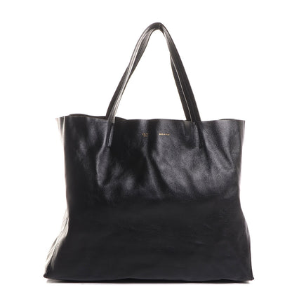 Celine Lambskin Horizontal Cabas Black 1 of 10