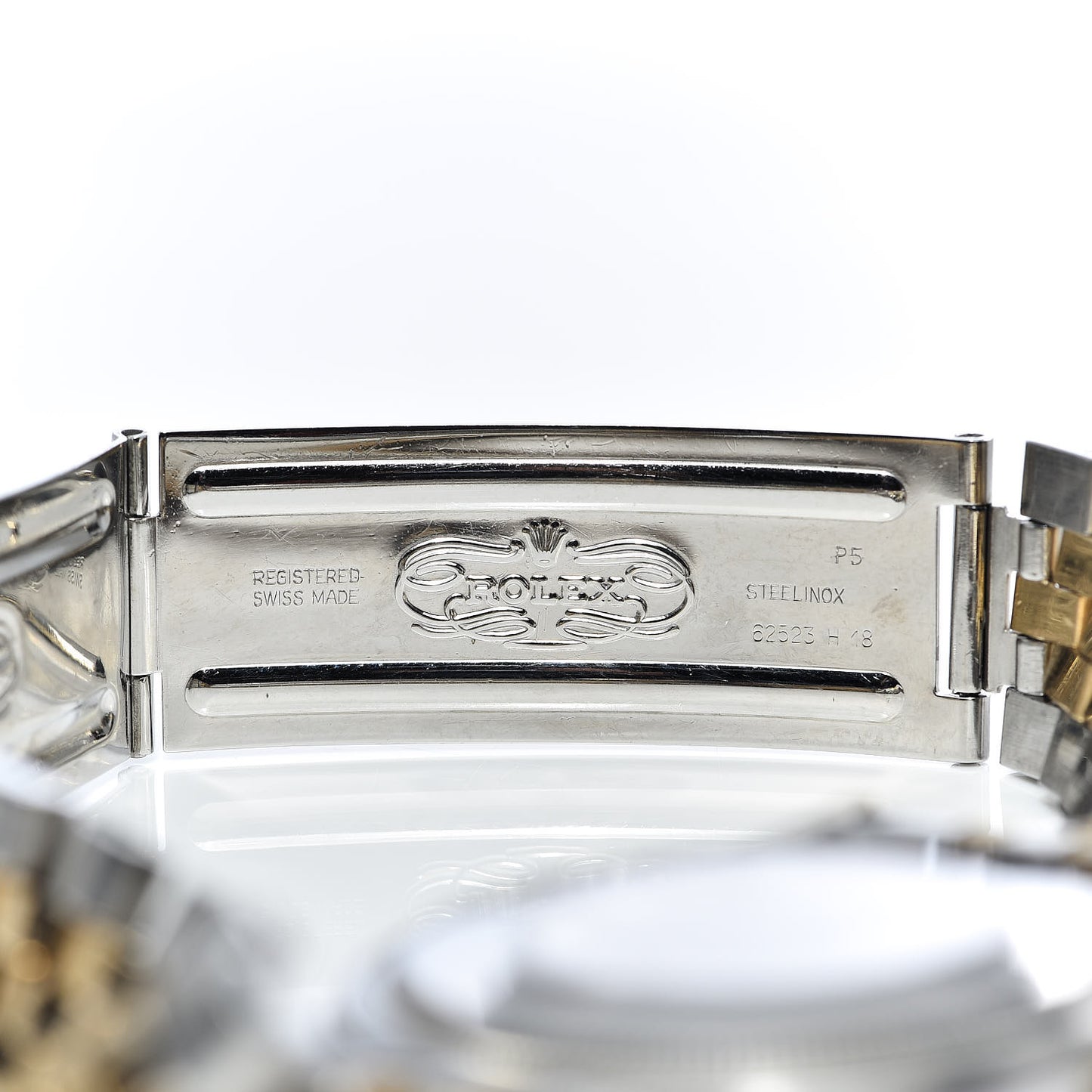 Stainless Steel 18K Yellow Gold Diamond 36mm Oyster Perpetual Datejust Watch Black 16013