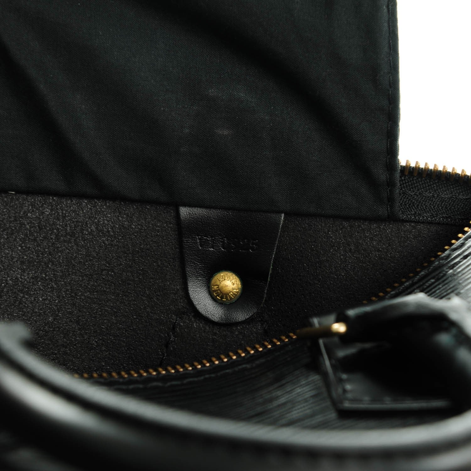 Louis Vuitton Epi Speedy 25 Black 7 of 7