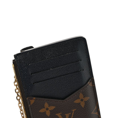 Louis Vuitton Monogram Recto Verso Card Holder Black 7 of 8