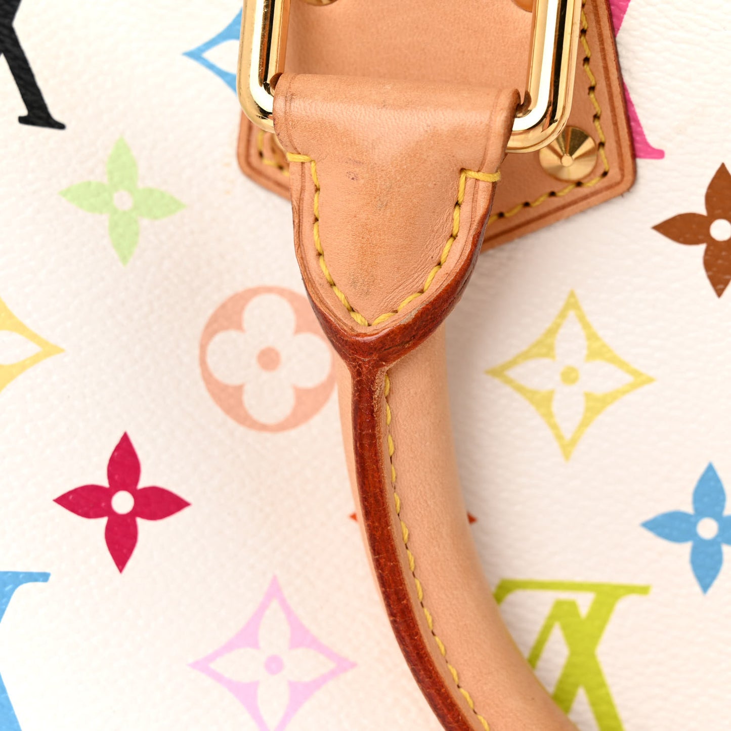 Monogram Multicolor Speedy 30 White