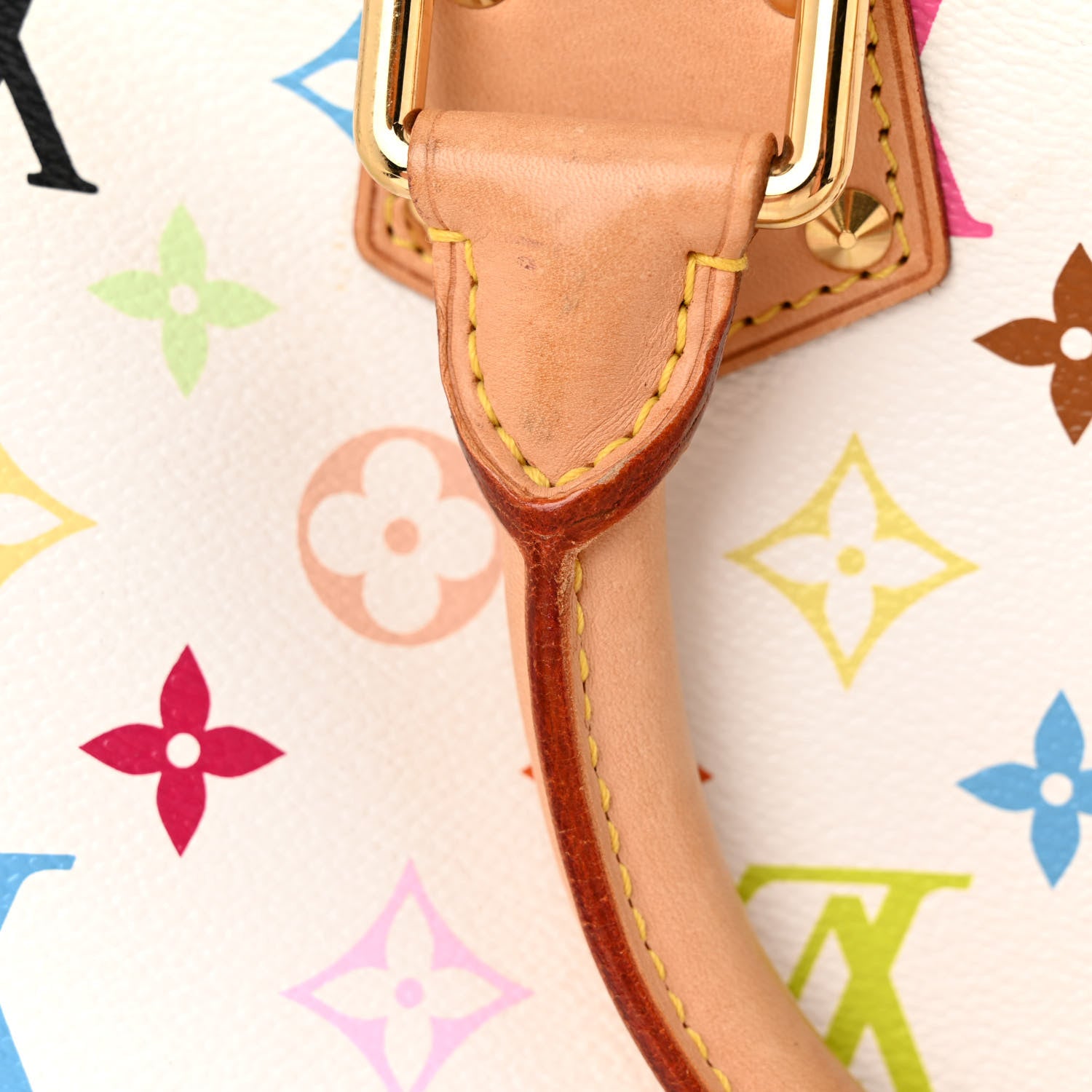 Louis Vuitton Monogram Multicolor Speedy 30 White 10 of 11
