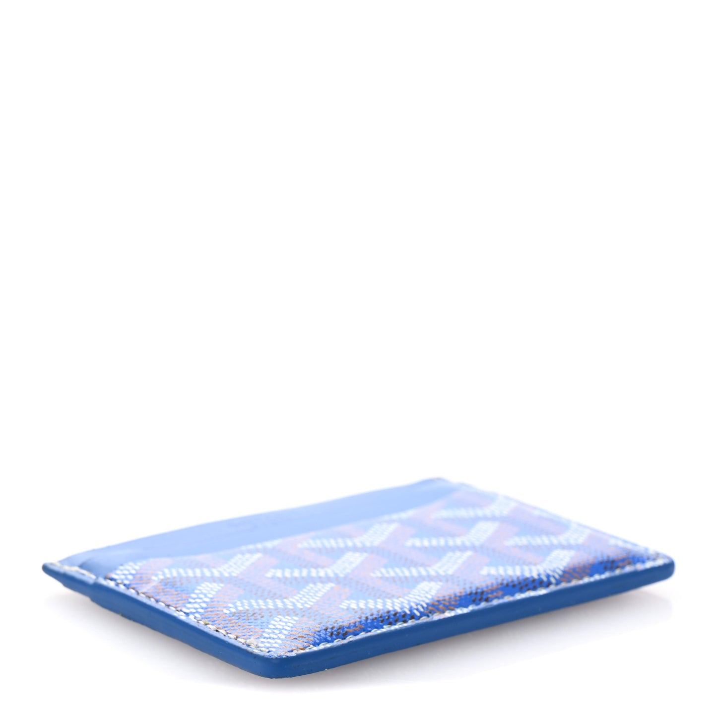 Goyardine Saint Sulpice Card Holder Sky Blue Sky Blue