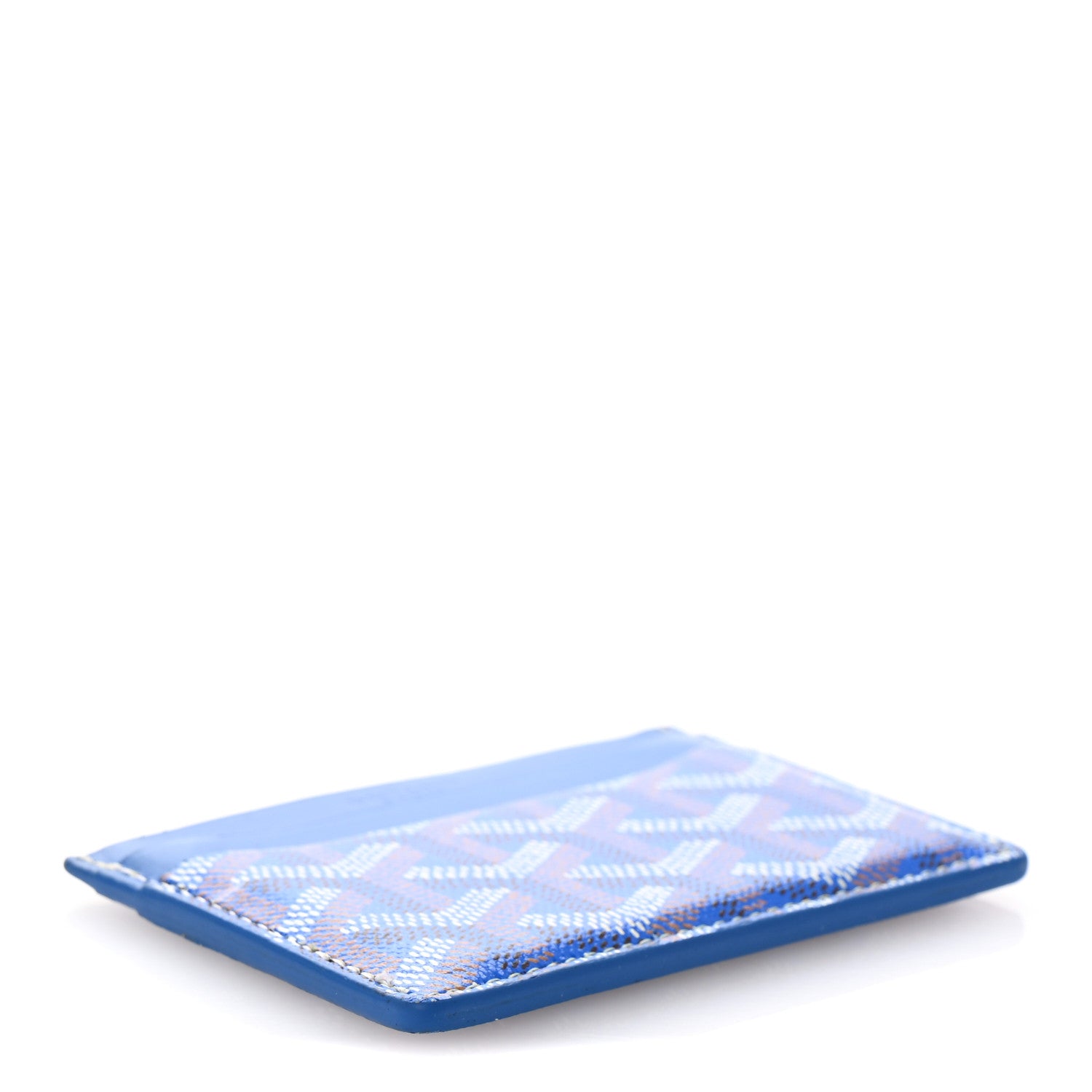 Goyard Goyardine Saint Sulpice Card Holder Sky Blue Sky Blue 4 of 10