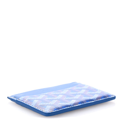 Goyard Goyardine Saint Sulpice Card Holder Sky Blue Sky Blue 4 of 10