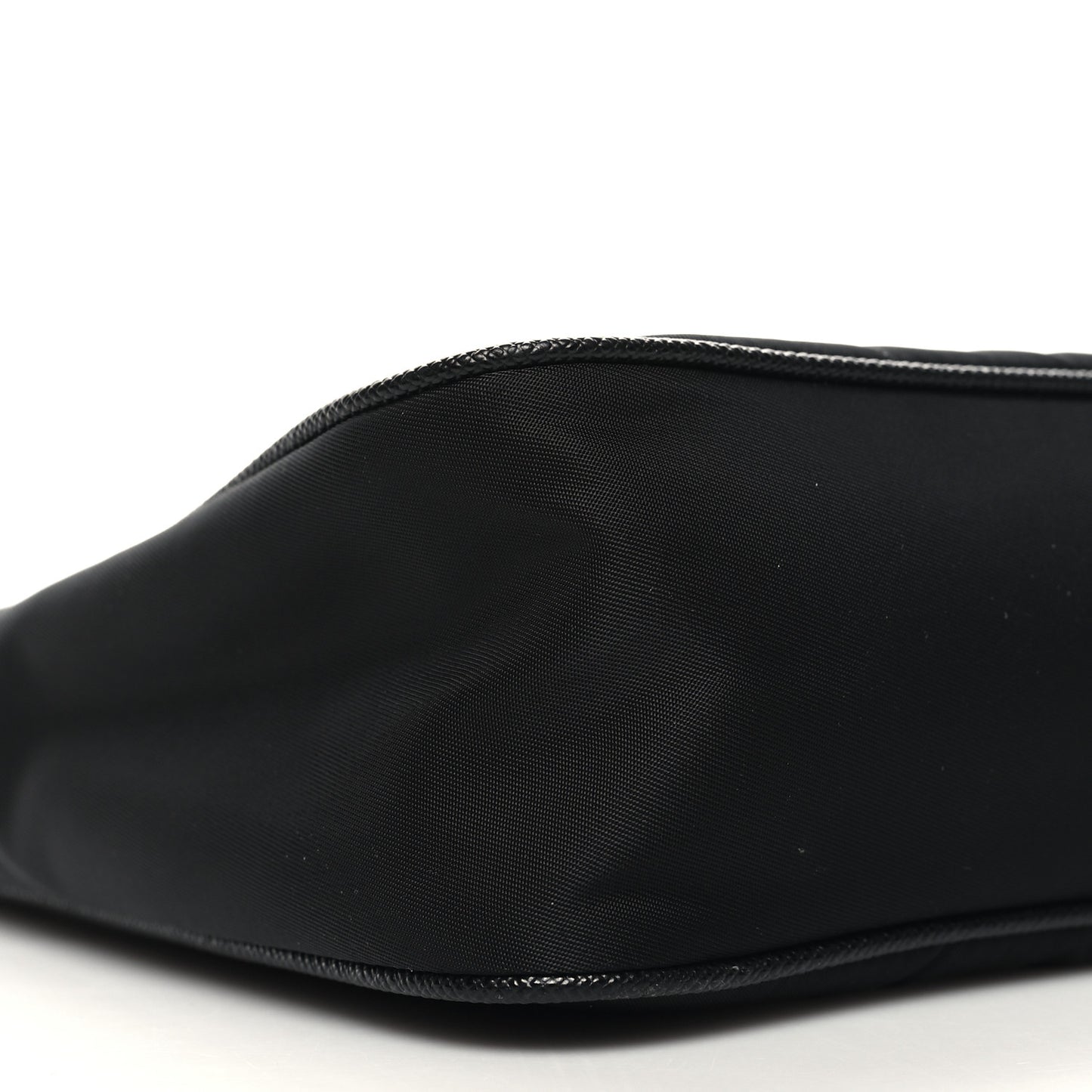 Tessuto Nylon Saffiano Mini Re-Edition 2005 Bag Black