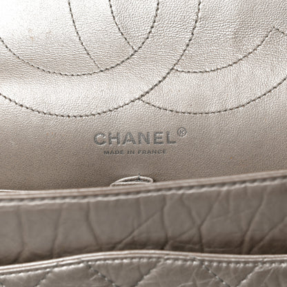 Chanel Metallic Aged Calfskin Quilted 2.55 Reissue 227 Flap Grey 6 of 16